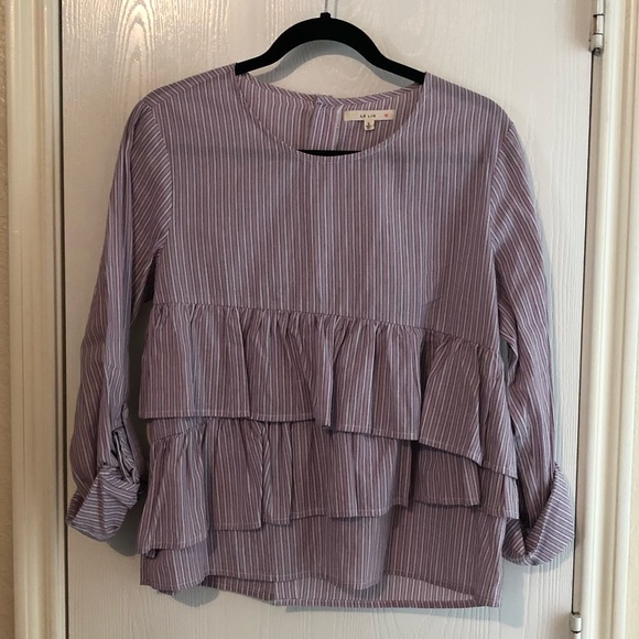 Tops - 🛍 [LeLis] Ruffle Front Blouse